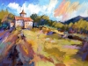 Achard - Village perche -61x81