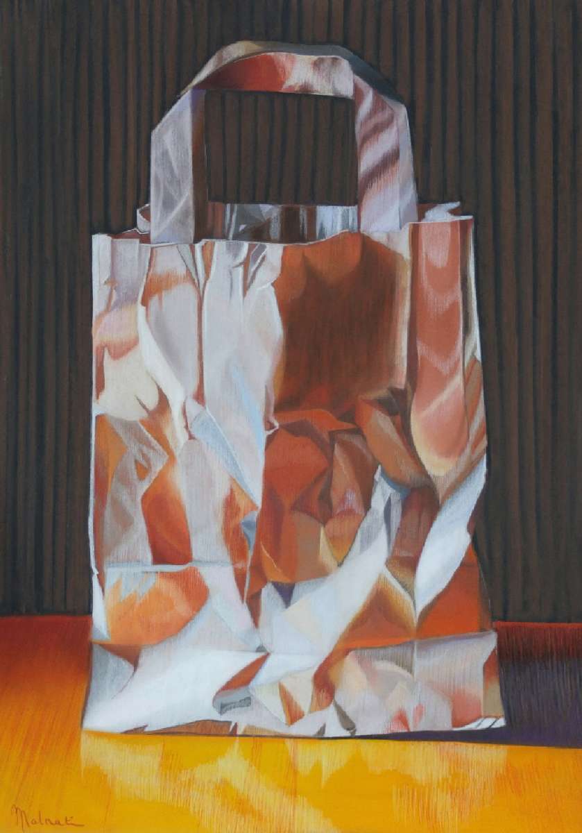 sac en papier brun  pastel  69x49 cm malnati 2014_01.JPG